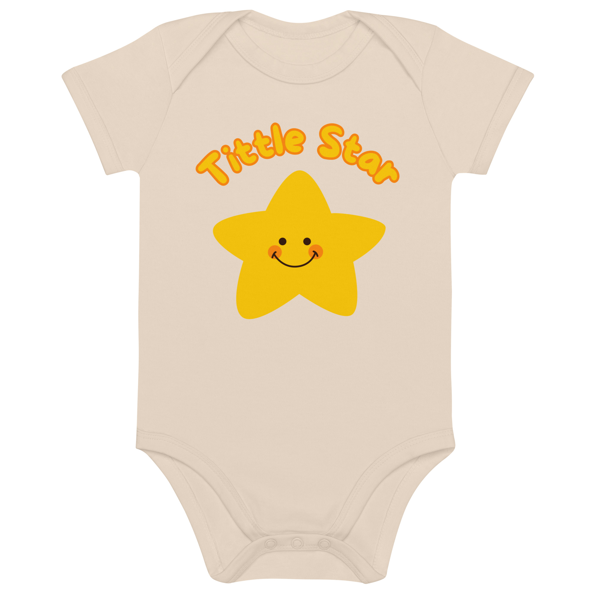 Organic cotton baby bodysuit - Image 3