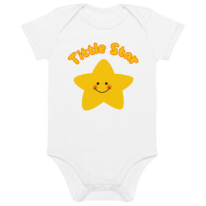 Organic cotton baby bodysuit