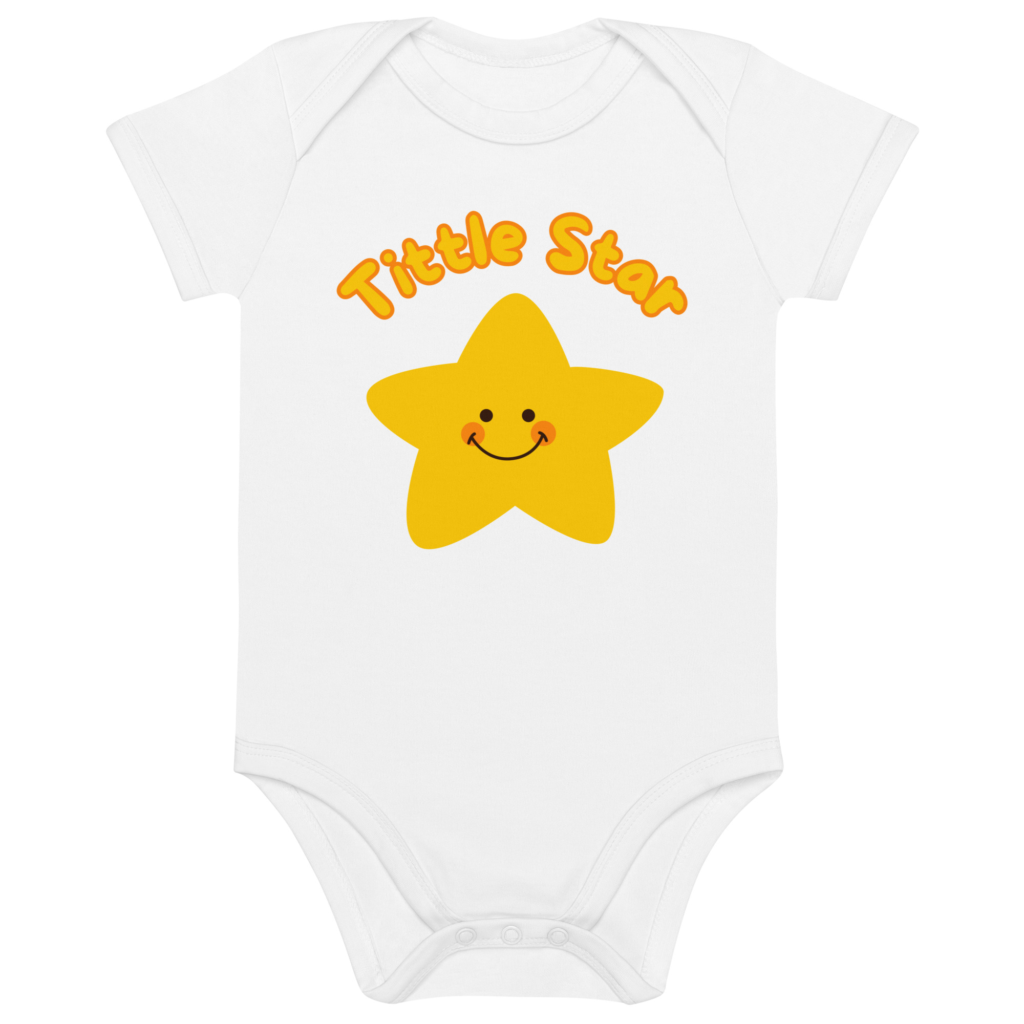 Organic cotton baby bodysuit - Image 2
